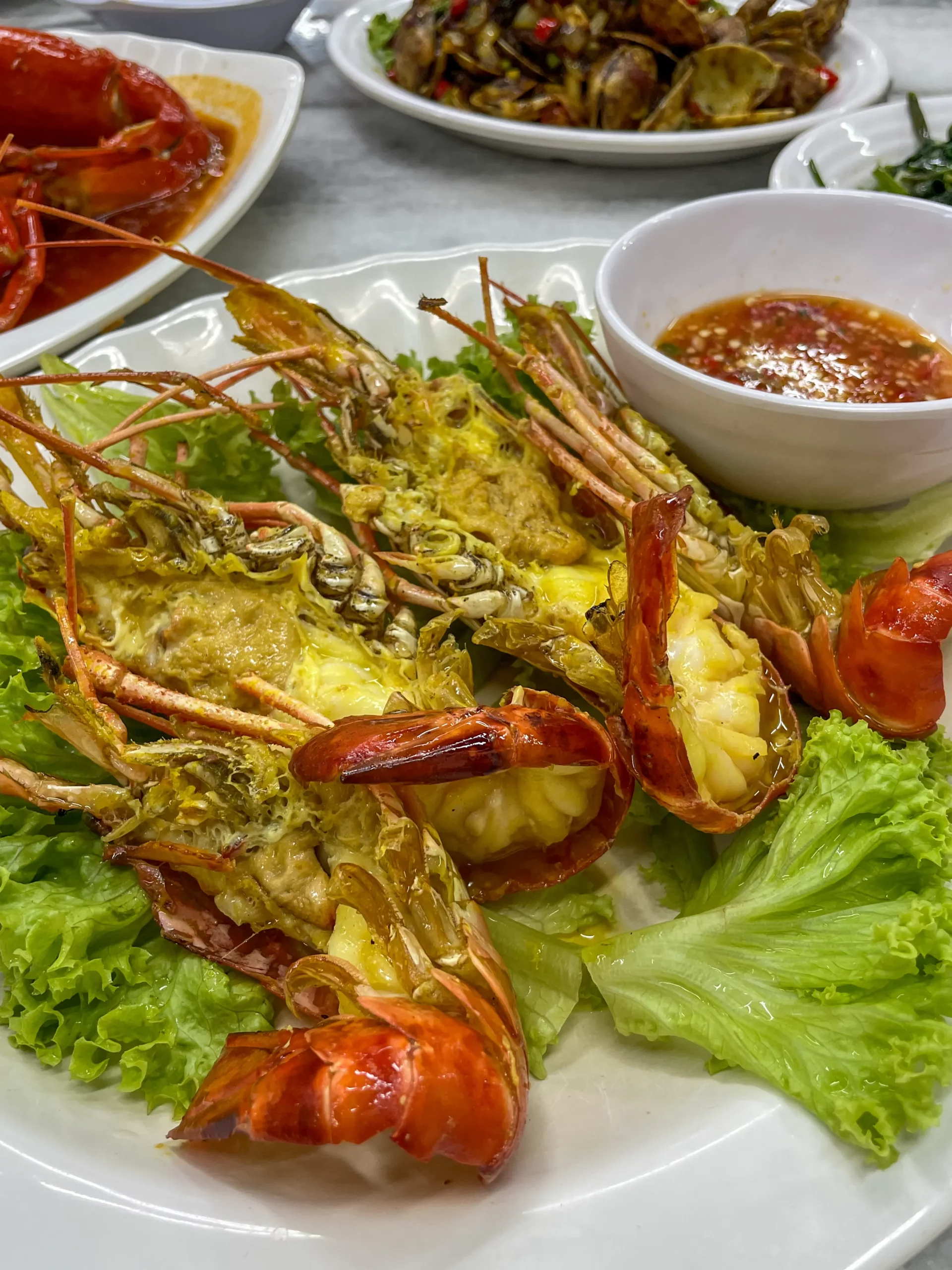쿠알라룸푸르 칠리크랩 맛집 추천: 잘란 알로 야시장에서 꼭 먹어야 할 2곳 14 사이우 새우