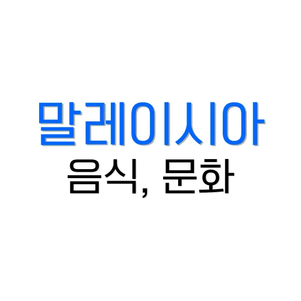 말레이시아 음식